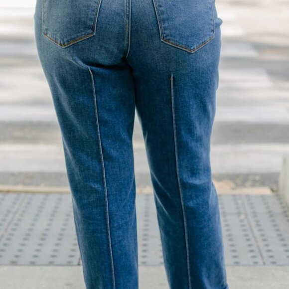 Judy Blue - Sally Hi Rise Front Seam Straight Fit Jeans 16W - Picture 10 of 10